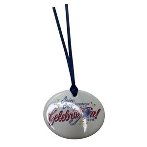 Vintage Longaberger 1998 Join Out Celebration!Basket Tie On